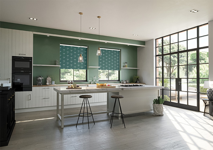 Miami Sunset, Jade - Roller Blind - Image 7